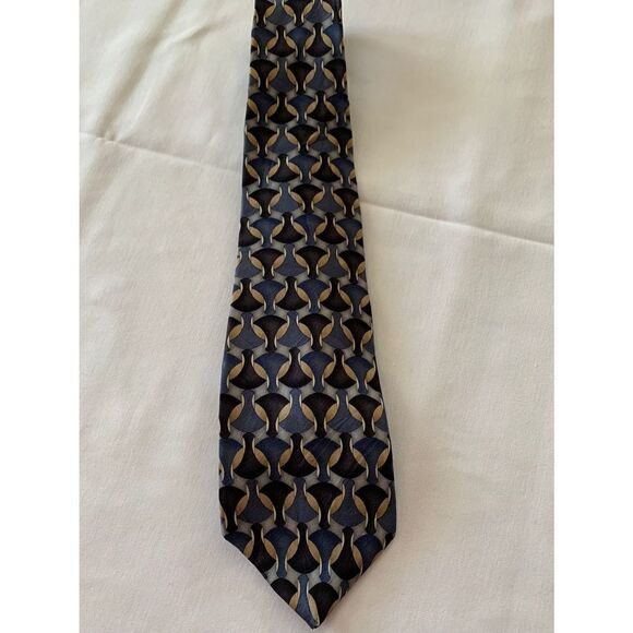 Oleg Cassini Imported Silk Tie ✝️ - Picture 4 of 15